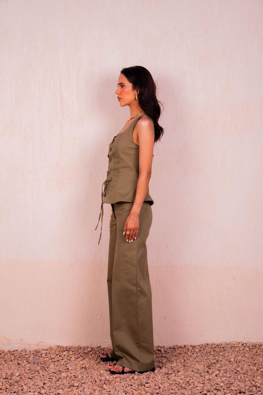 Olive Dust Pants