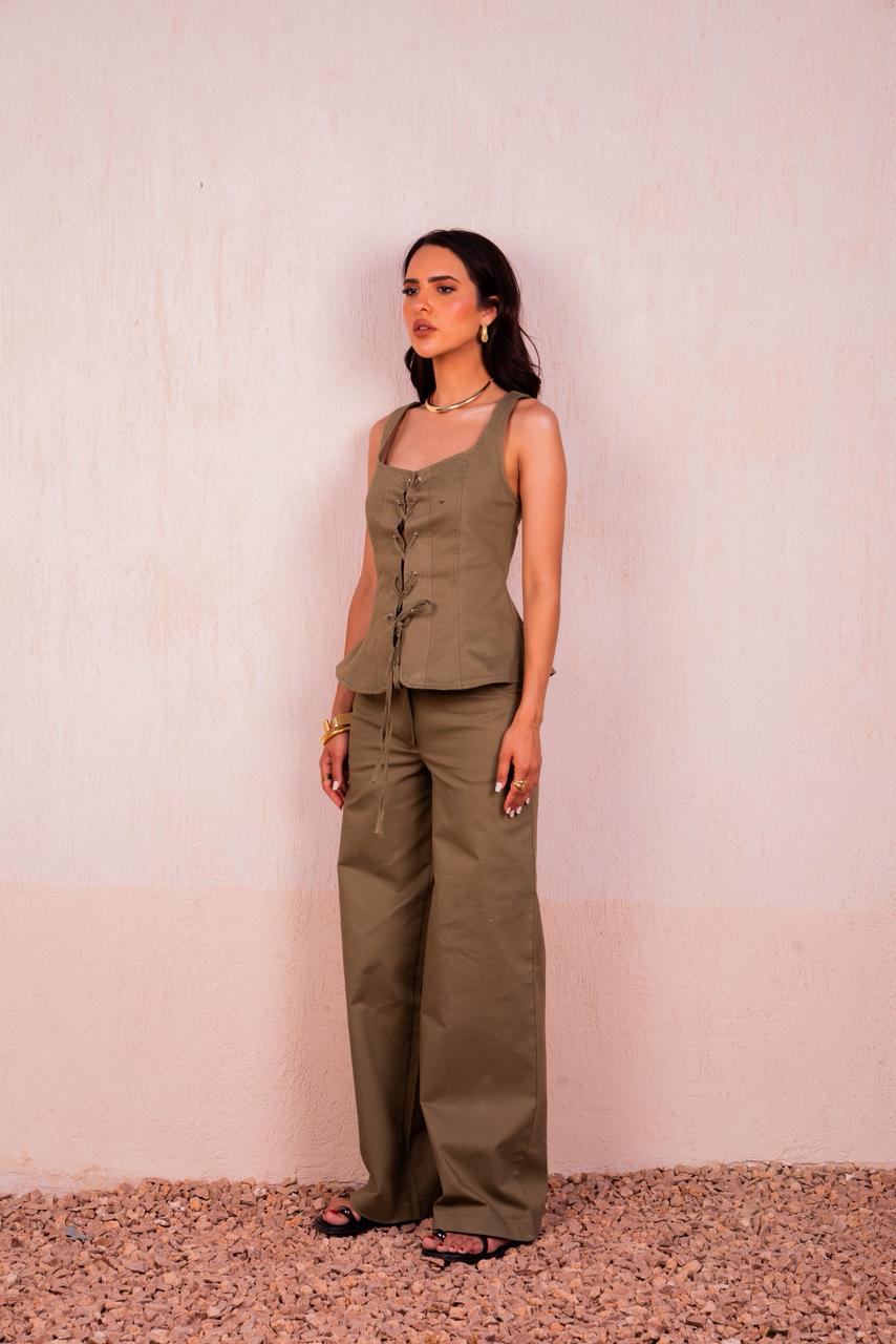 Olive Dust Pants