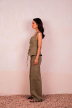 Olive Dust Pants