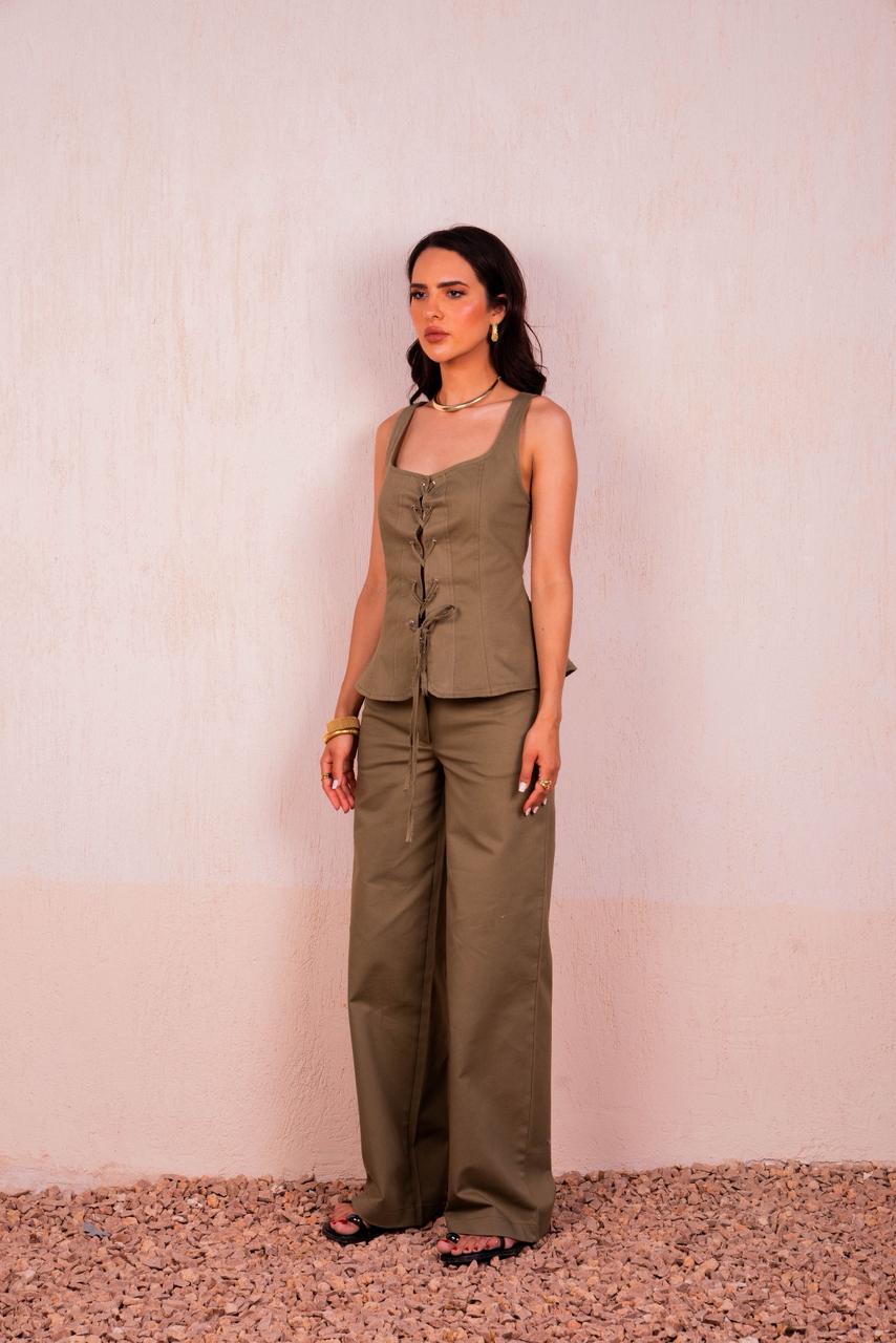 Olive Dust Pants