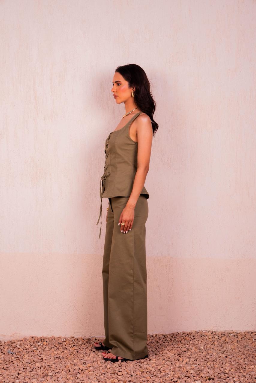 Olive Dust Pants