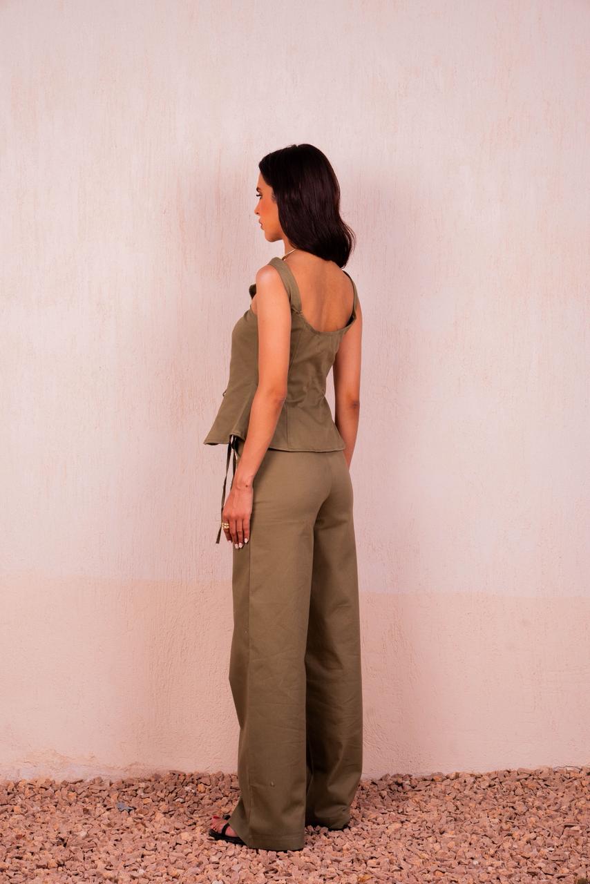 Olive Dust Pants