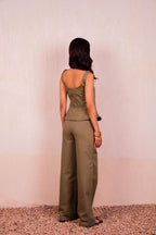 Olive Dust Pants