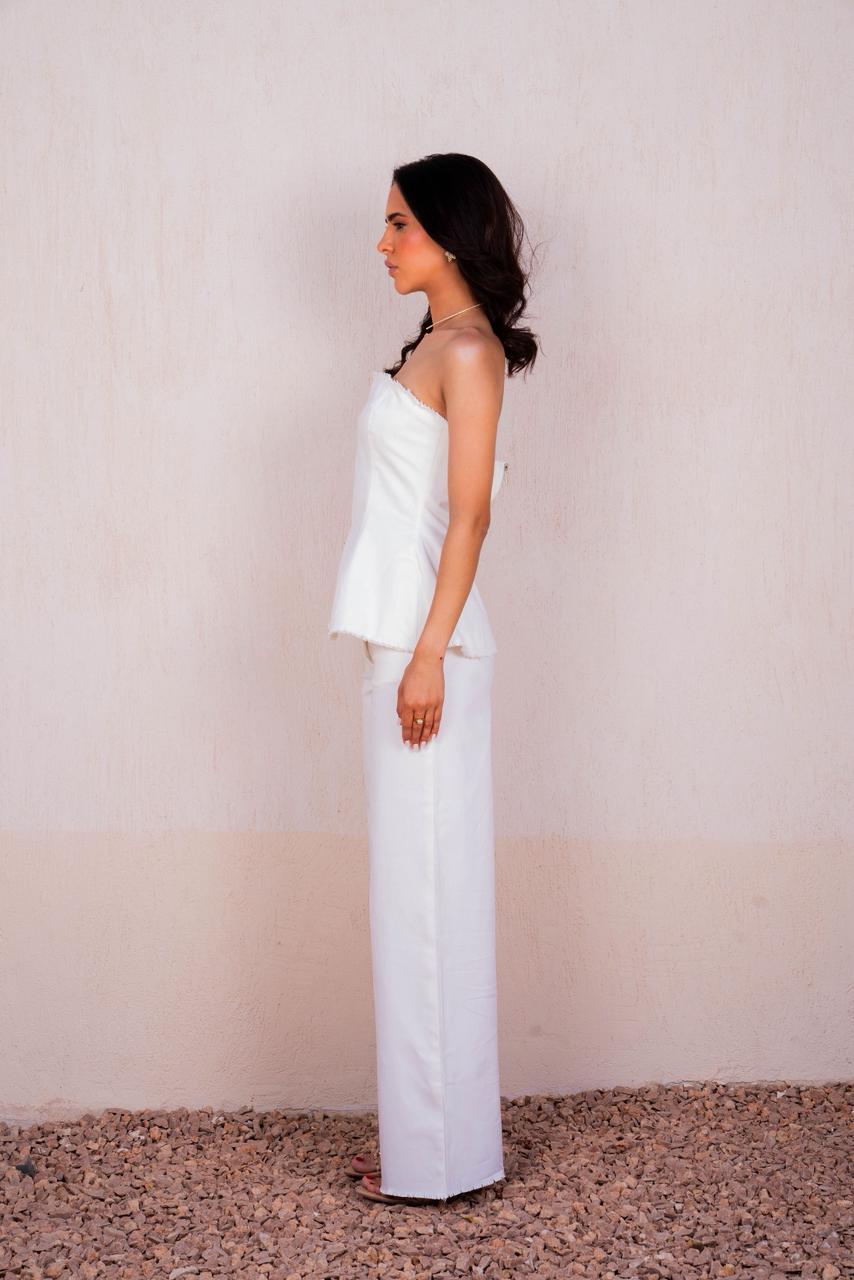 Pearl White Top